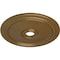 Ekena Millwork Diane Ceiling Medallion (Fits Canopies up to 6 1/4"), 24"OD x 3 5/8"ID x 1 1/4"P, Pale Gold CM24DIPAS - alternate 3